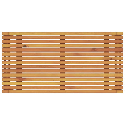 Couchtisch Braun 90 x 45 x 35 cm Akazie Massivholz