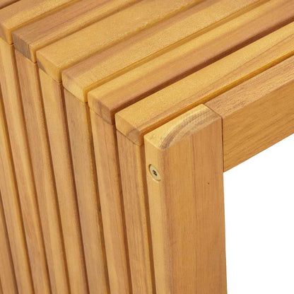 Couchtisch Braun 110 x 55 x 35 cm Akazie Massivholz