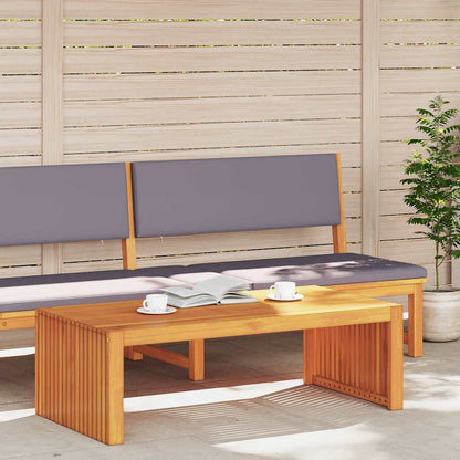Couchtisch Braun 110 x 55 x 35 cm Akazie Massivholz
