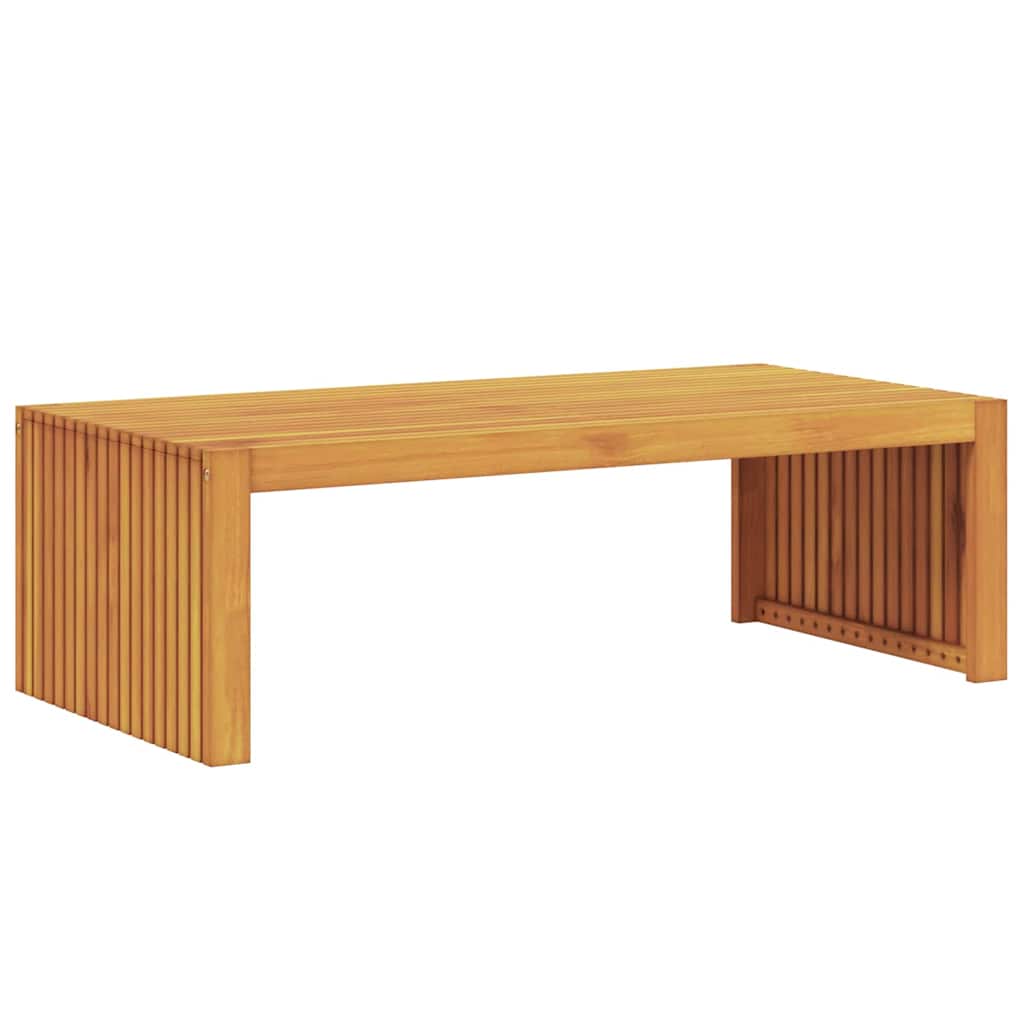 Couchtisch Braun 110 x 55 x 35 cm Akazie Massivholz