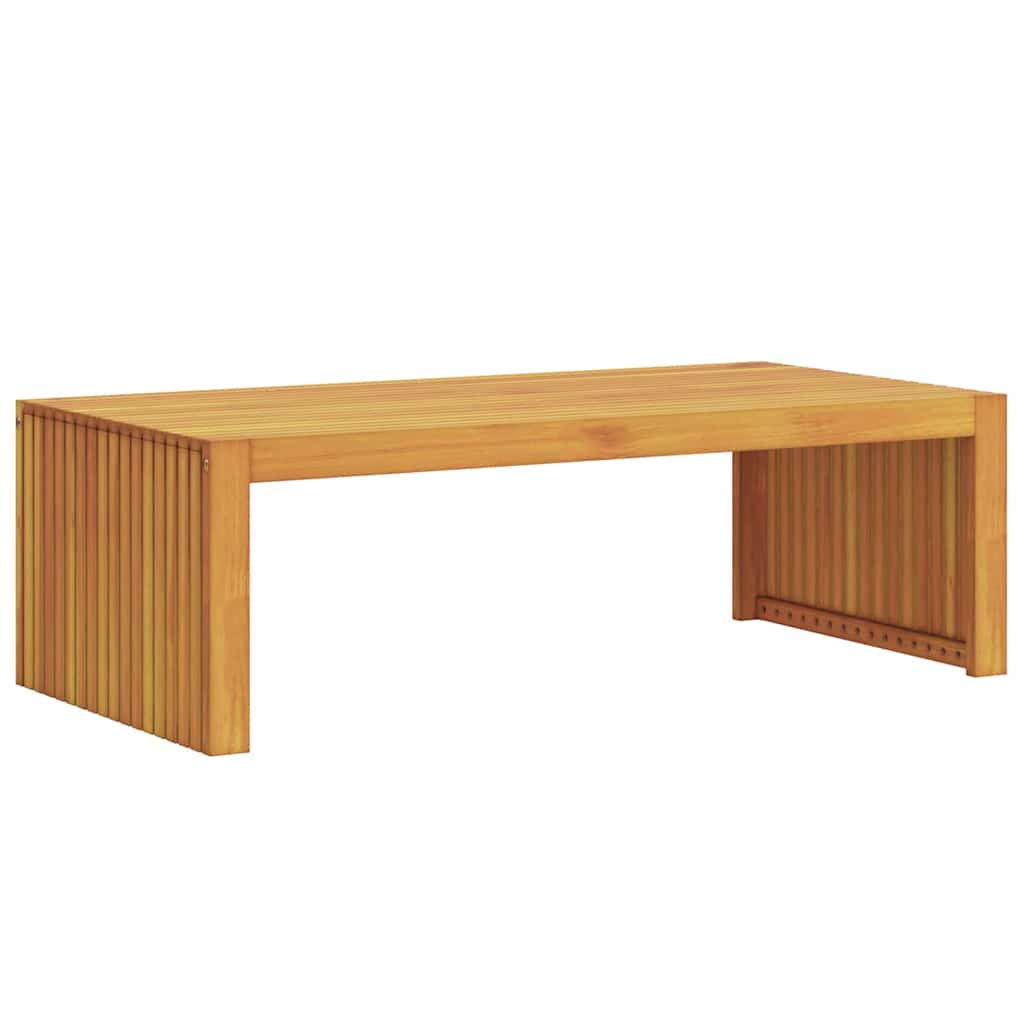 Couchtisch Braun 110 x 55 x 35 cm Akazie Massivholz