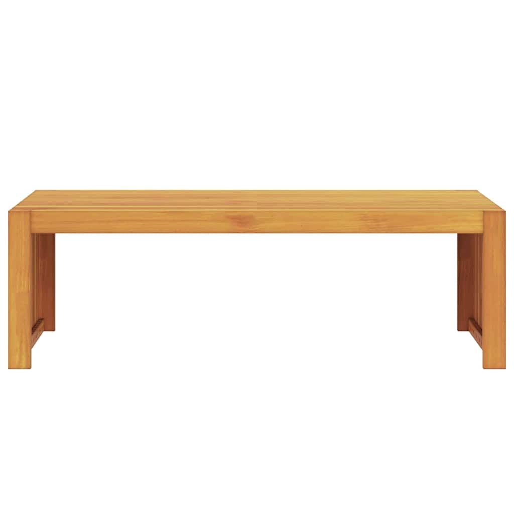 Couchtisch Braun 110 x 55 x 35 cm Akazie Massivholz