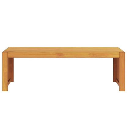 Couchtisch Braun 110 x 55 x 35 cm Akazie Massivholz