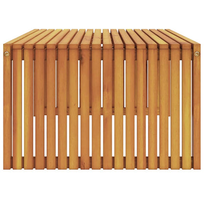 Couchtisch Braun 110 x 55 x 35 cm Akazie Massivholz