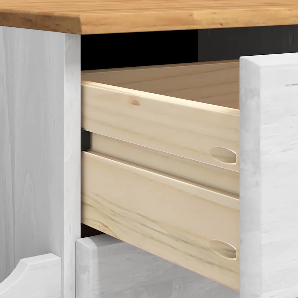 Aufbewahrungsbank für den Eingangsbereich ASKIM Weiß