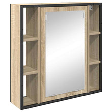 Badezimmer-Spiegelschrank Beige 60 x 16 x 60 cm Holzwerkstoff