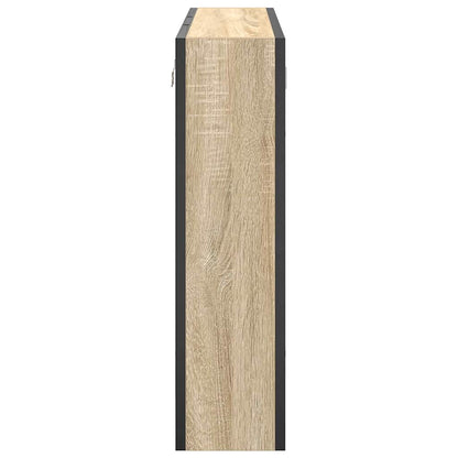 Badezimmer-Spiegelschrank Beige 60 x 16 x 60 cm Holzwerkstoff