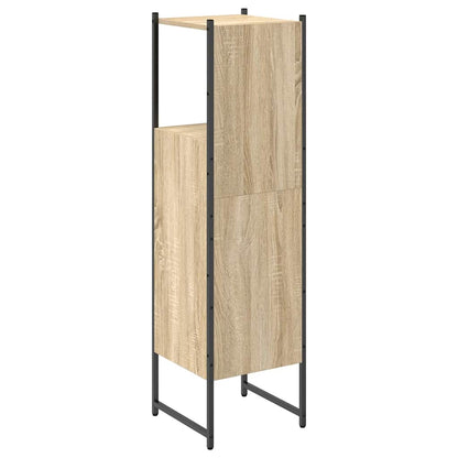 Badezimmer Schrank Beige 33 x 33 x 120.5 cm Holzwerkstoff