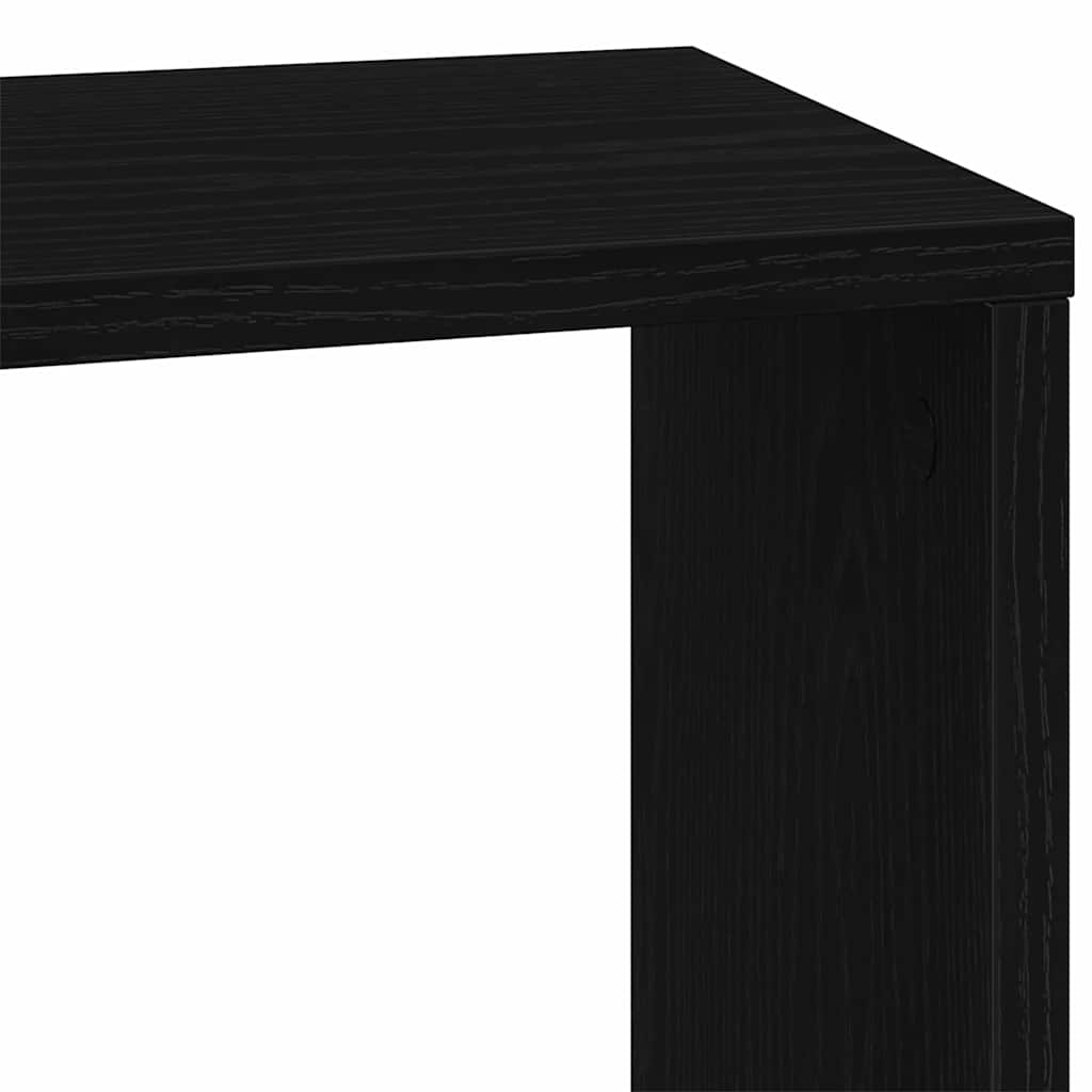 Bücherregal Schwarze Eiche 45 x 23,5 x 162,5 cm Holzwerkstoff