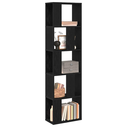 Bücherregal Schwarze Eiche 45 x 23,5 x 162,5 cm Holzwerkstoff