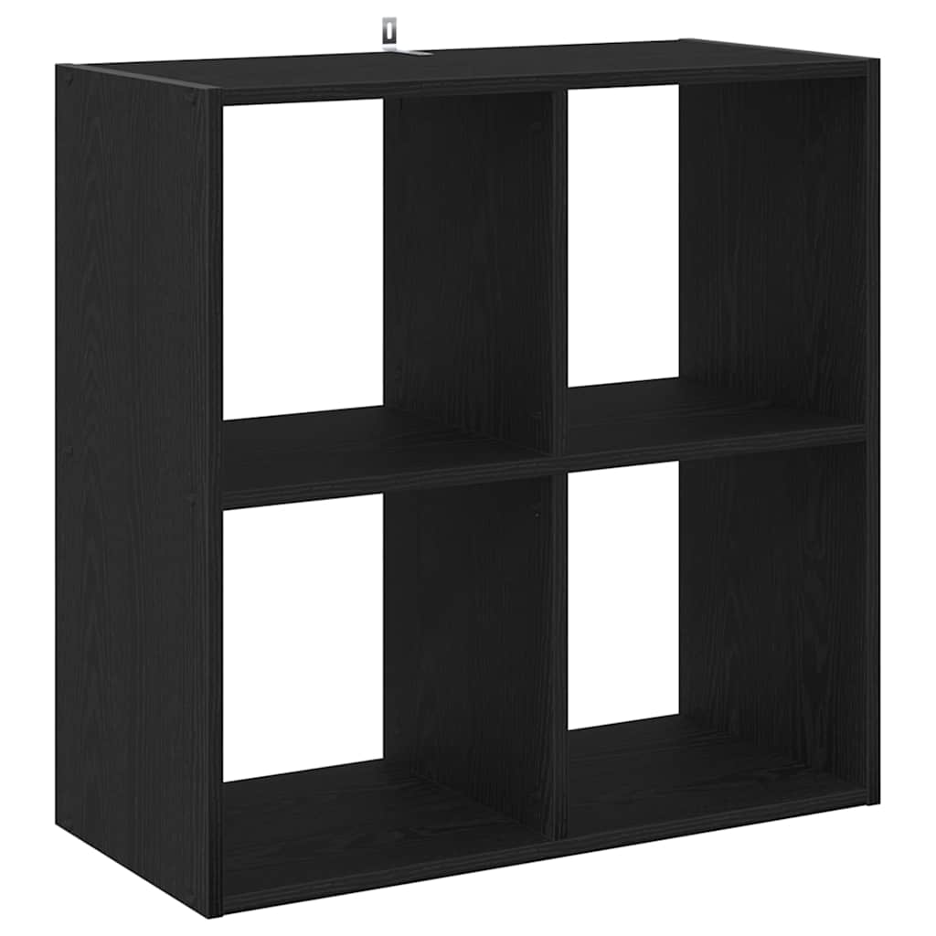 Bücherregal Schwarze Eiche 68,5 x 32 x 68,5 cm Holzwerkstoff