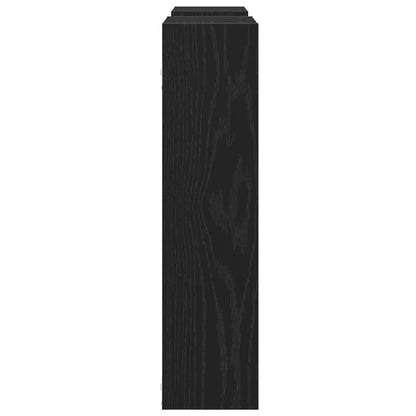 Wandregal Schwarz Eichen-Optik 99x15x60 cm Holzwerkstoff