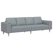 Sofa Set Hellgrau Stoff