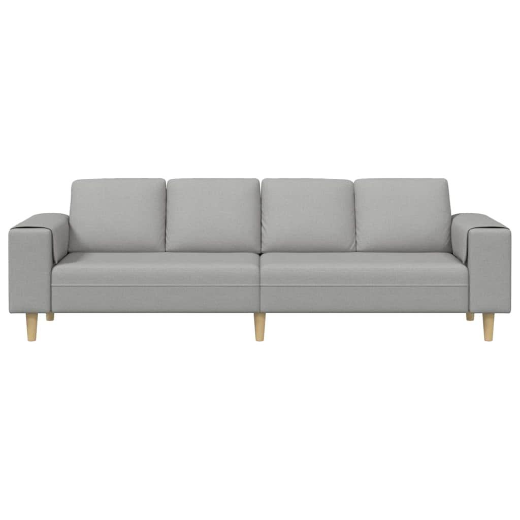 Sofa Set Wolkengrau Stoff