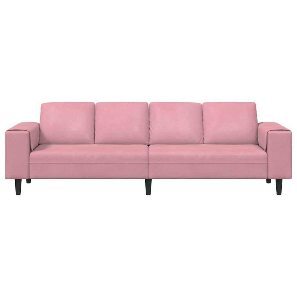 Sofa Set Rosa Samt