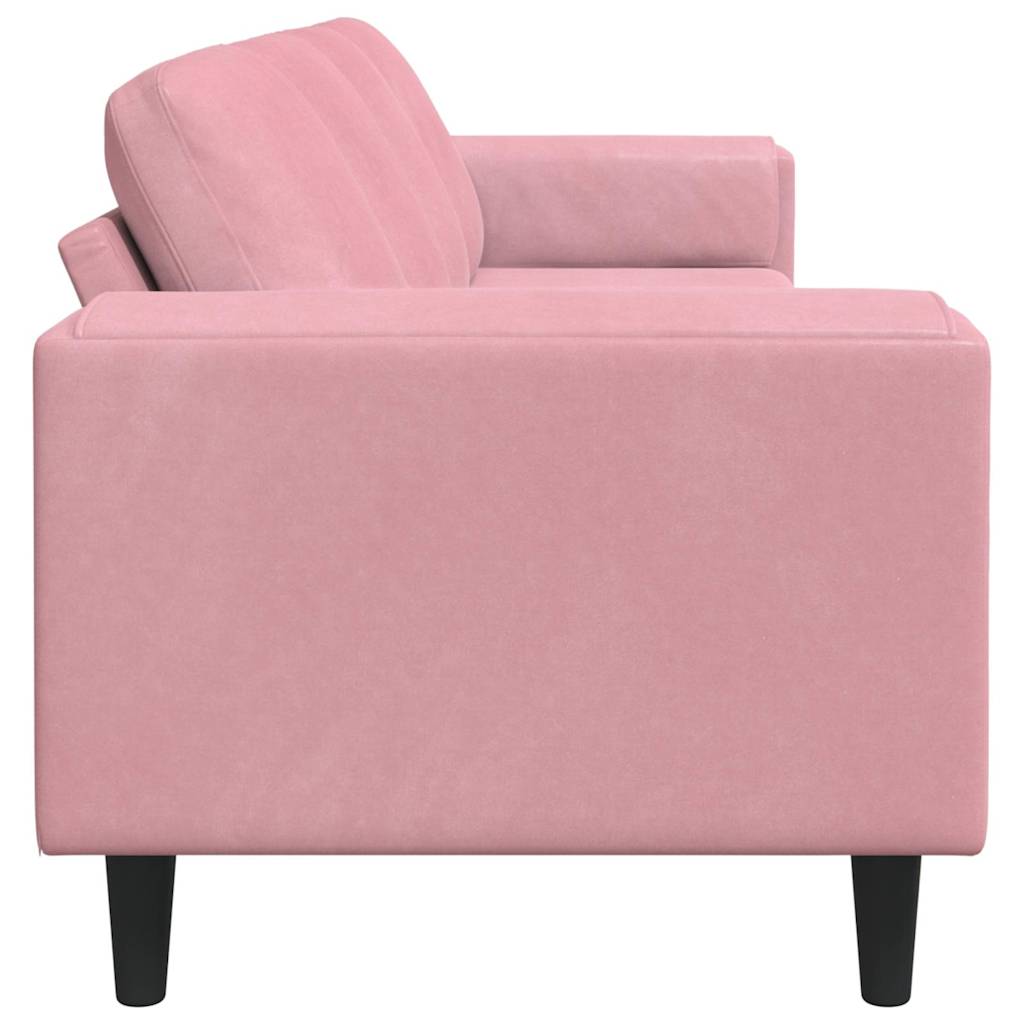 Sofa Set Rosa Samt