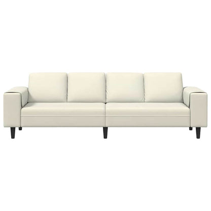 Sofa Set Creme Samt
