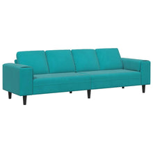 Sofa Set Türkis Samt
