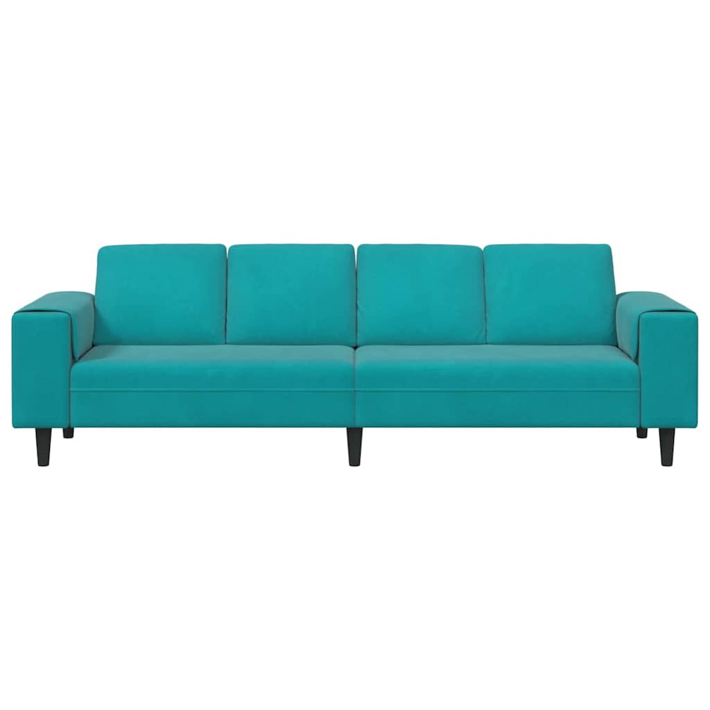Sofa Set Türkis Samt