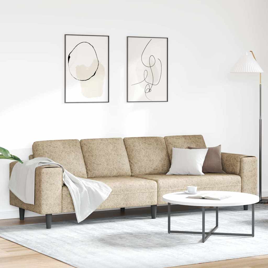 Sofa Set Hellgrau Faux Wildleder
