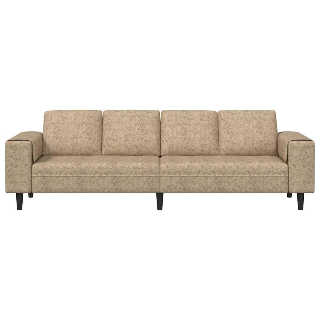Sofa Set Hellgrau Faux Wildleder