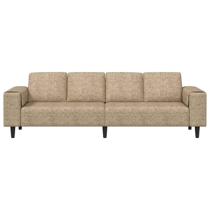 Sofa Set Hellgrau Faux Wildleder