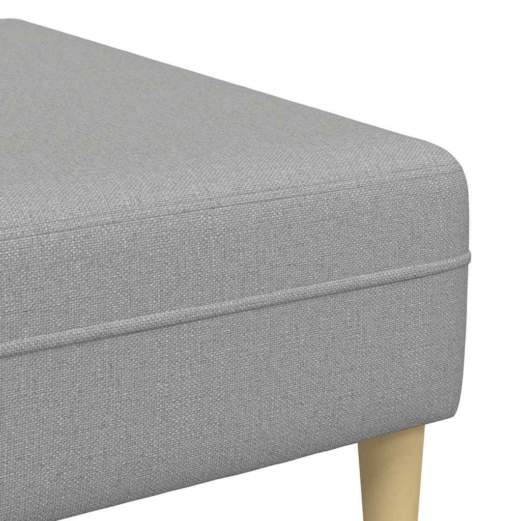 Sofa Set Wolkengrau Stoff