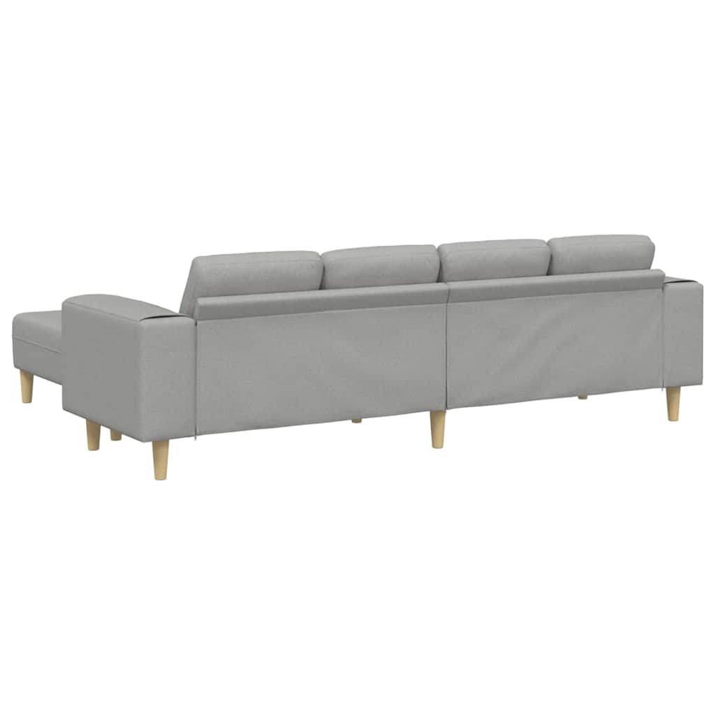 Sofa Set Wolkengrau Stoff
