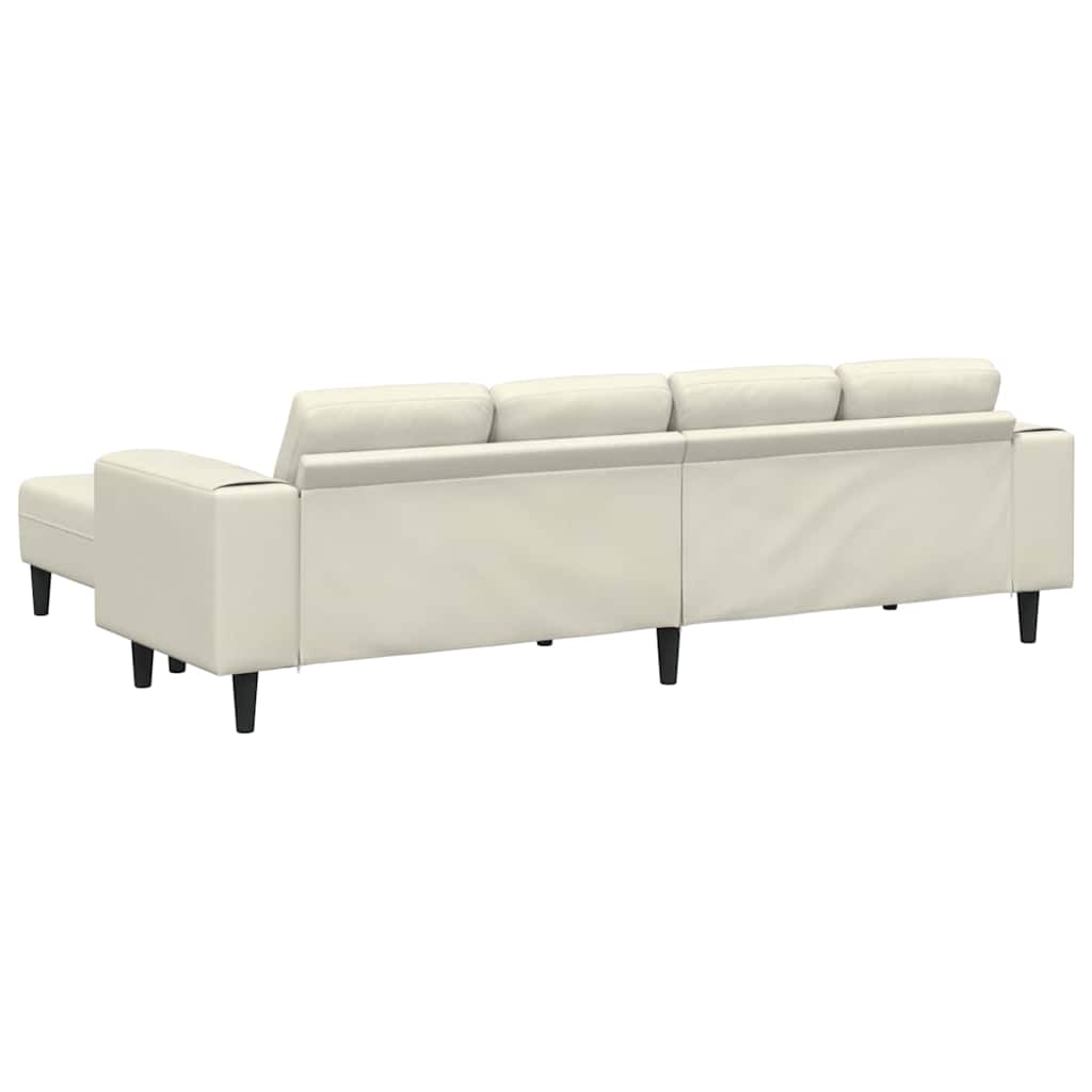 Sofa Set Creme Samt