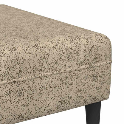 Sofa Set Hellgrau Faux Wildleder