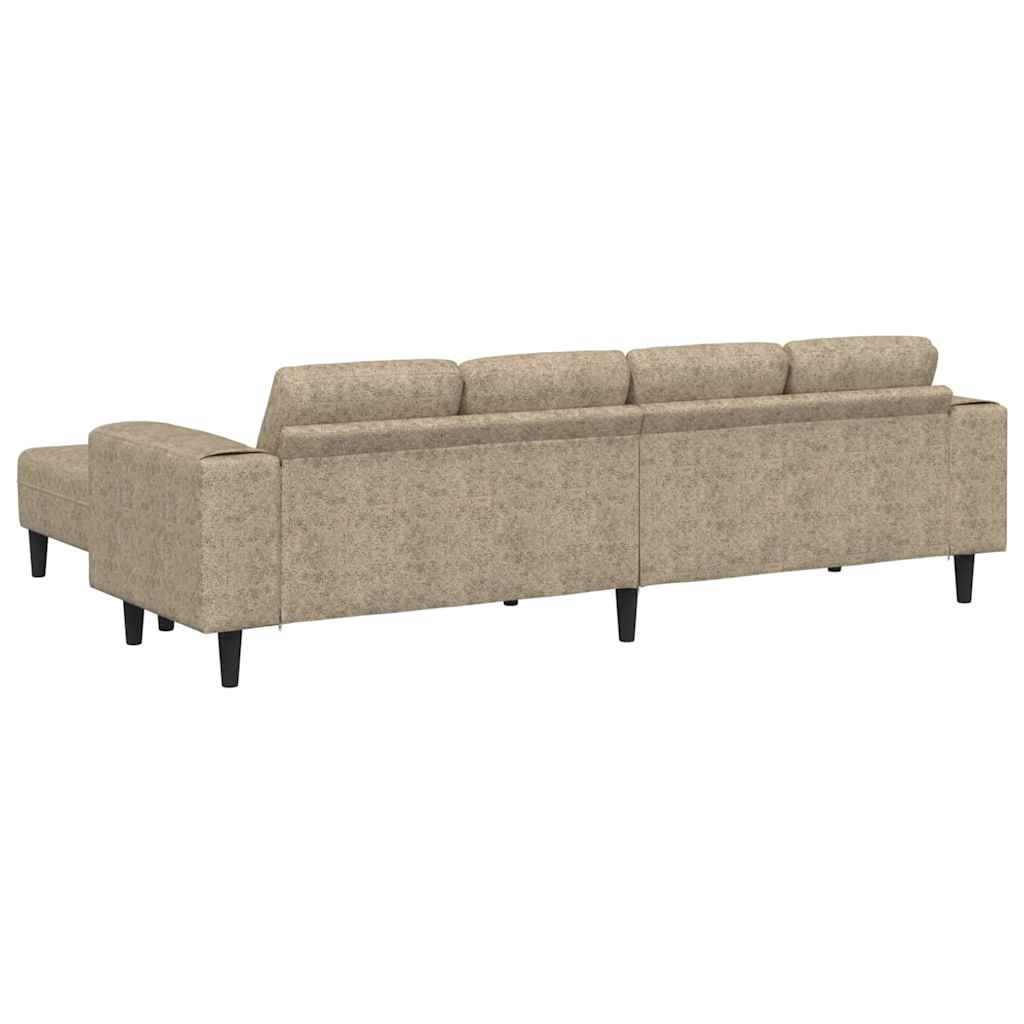 Sofa Set Hellgrau Faux Wildleder