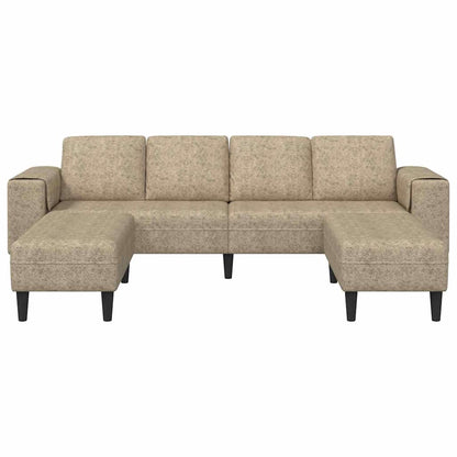 Sofa Set Hellgrau Faux Wildleder