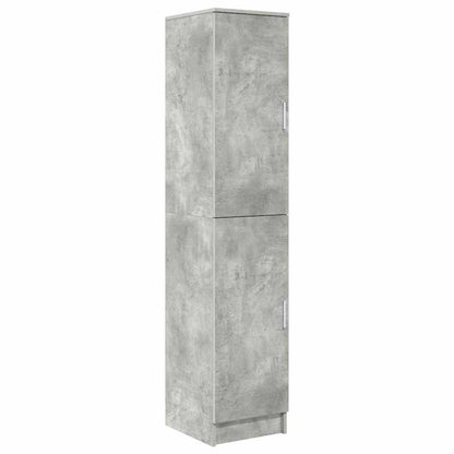Schreibtisch mit Stauraum 2 pcs Beton Grau 78,5 x 37 x 154,5 cm