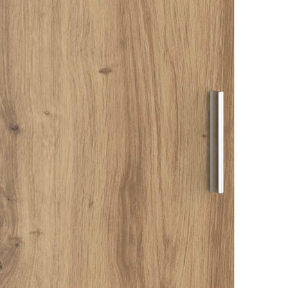 Schreibtisch mit Stauraum 2 pcs Artisan-Eiche 102 x 50 x 124 cm