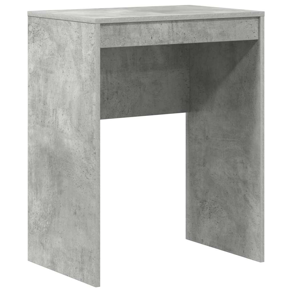 Schreibtisch mit Stauraum 2 pcs Beton Grau 45,5 x 34 x 127 cm