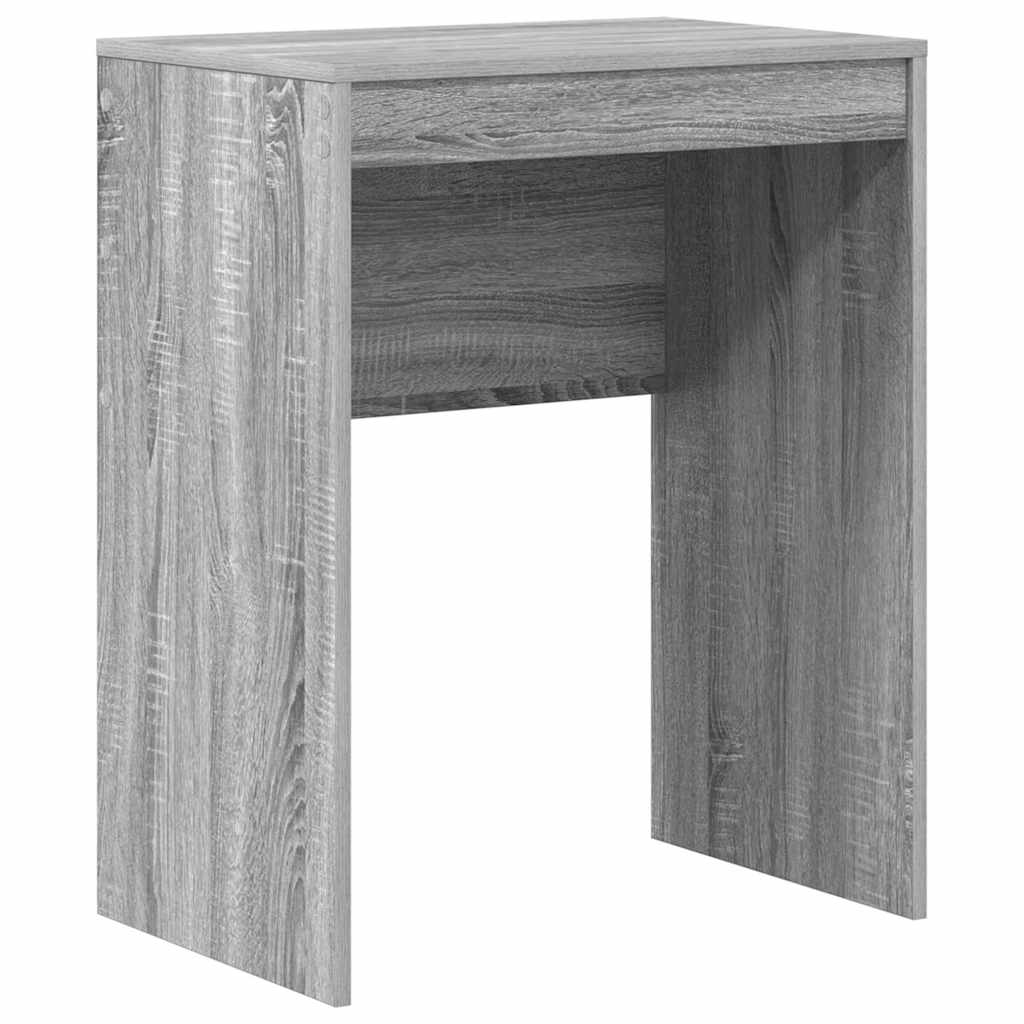 Schreibtisch mit Stauraum 2 pcs Grau Sonoma 45,5 x 34 x 127 cm