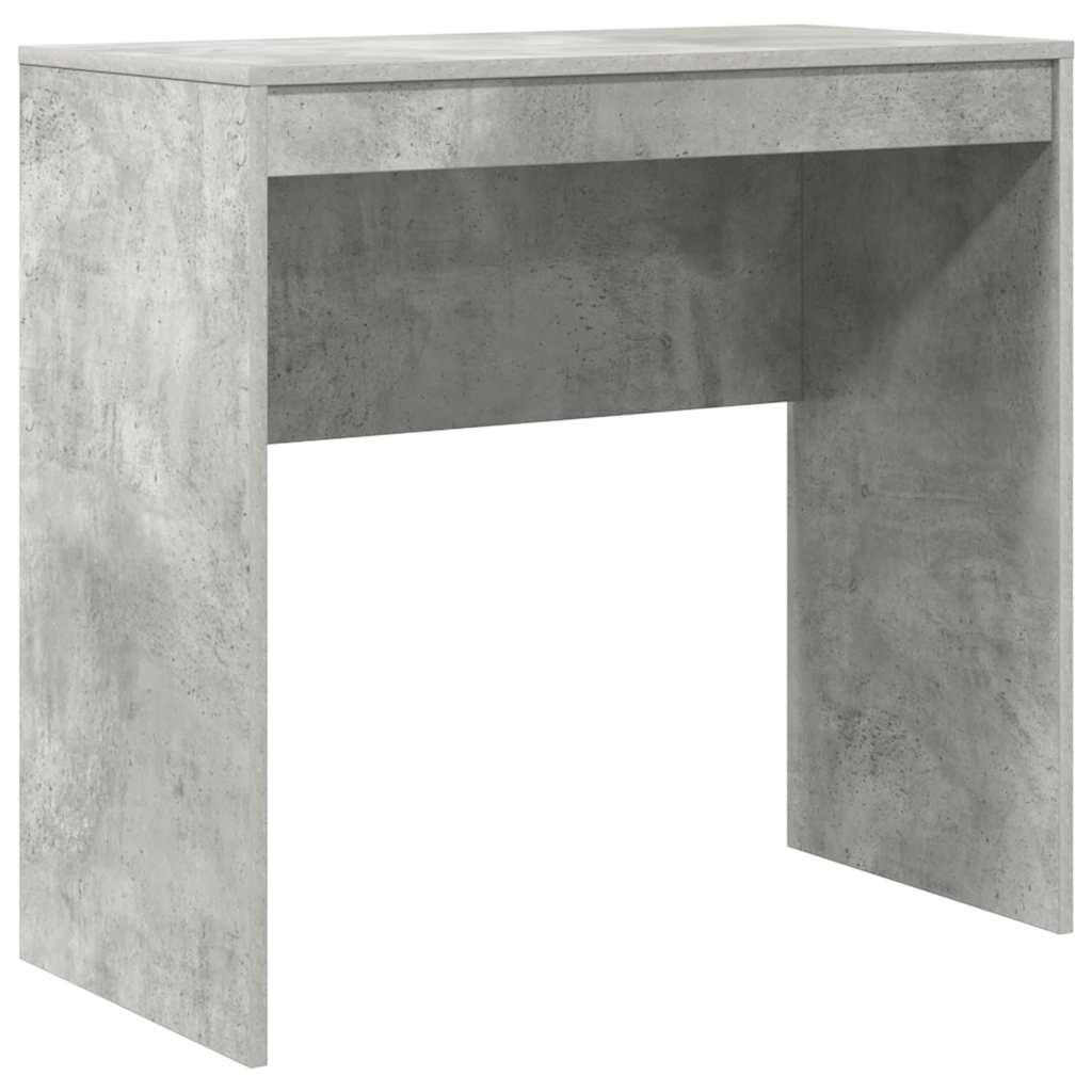 Schreibtisch mit Stauraum 2 pcs Beton Grau 80 x 40 x 76 cm