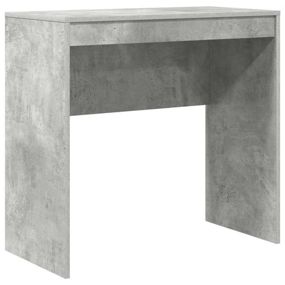 Schreibtisch mit Stauraum 2 pcs Beton Grau 80 x 40 x 76 cm