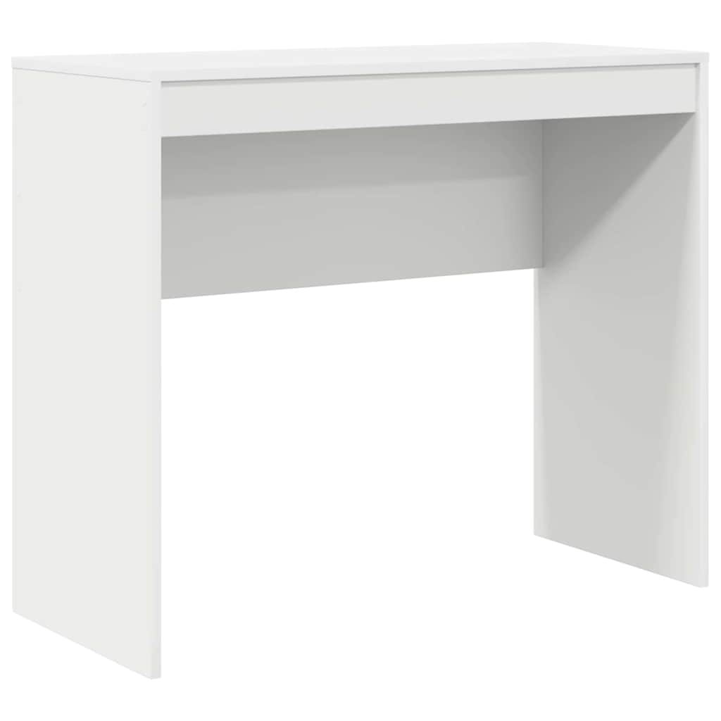 Schreibtisch mit Stauraum mit Regal 2 pcs Weiß 90 x 40 x 76 cm