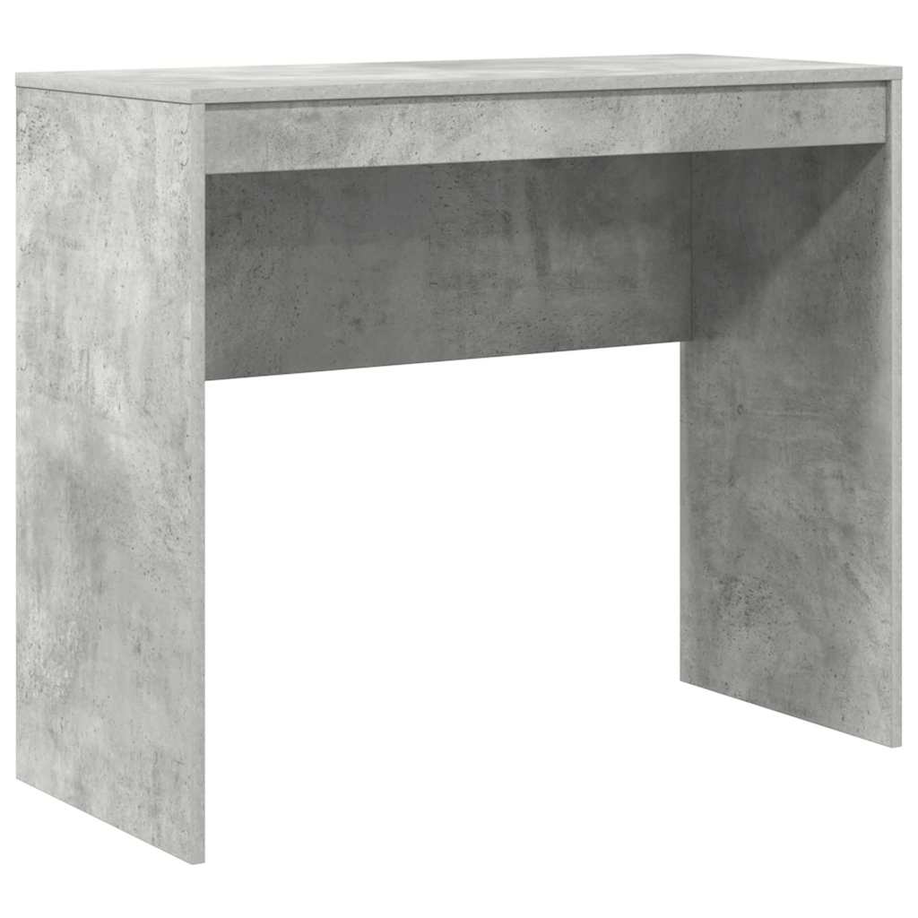 Schreibtisch mit Stauraum 2 pcs Beton Grau 90 x 40 x 76 cm