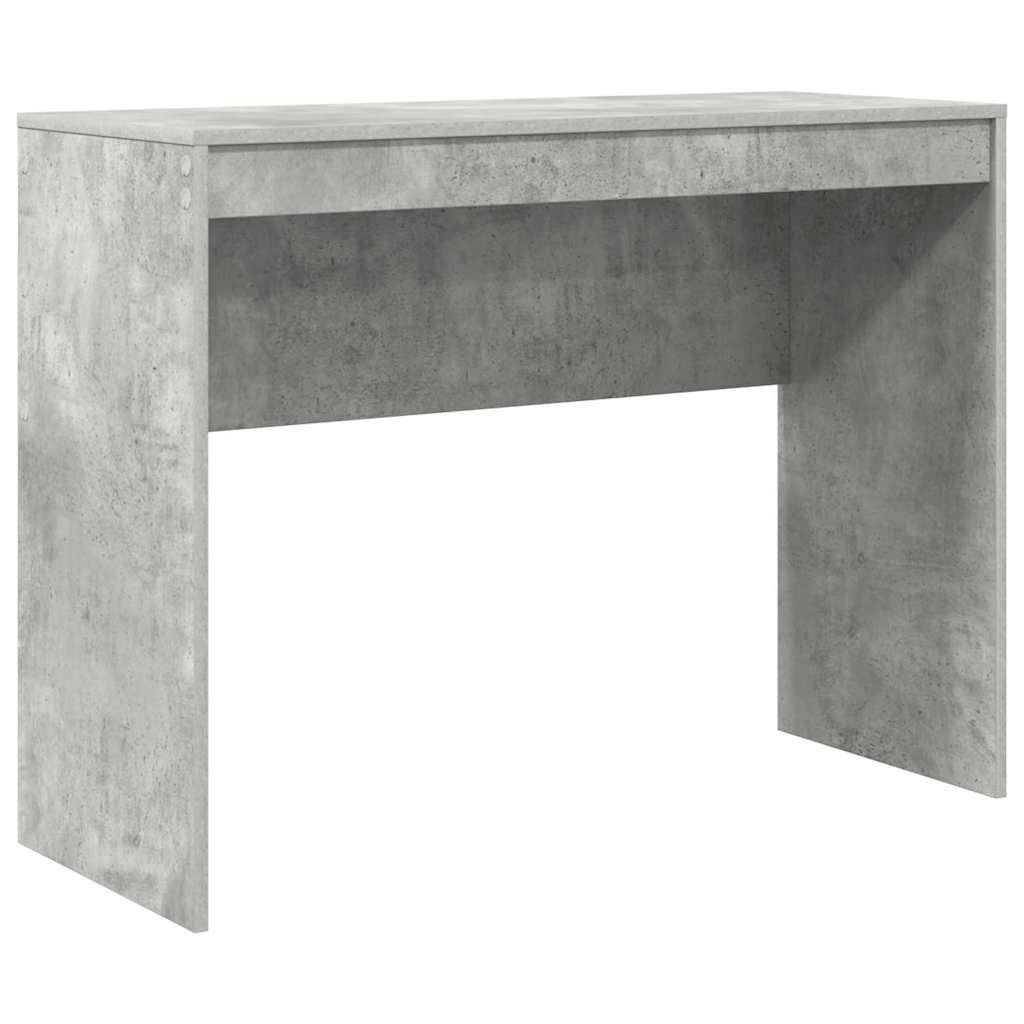 Schreibtisch mit Stauraum 2 pcs Beton Grau 100 x 40 x 76 cm