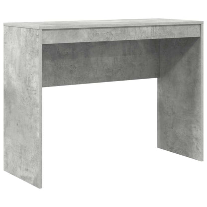 Schreibtisch mit Stauraum 2 pcs Beton Grau 100 x 40 x 76 cm