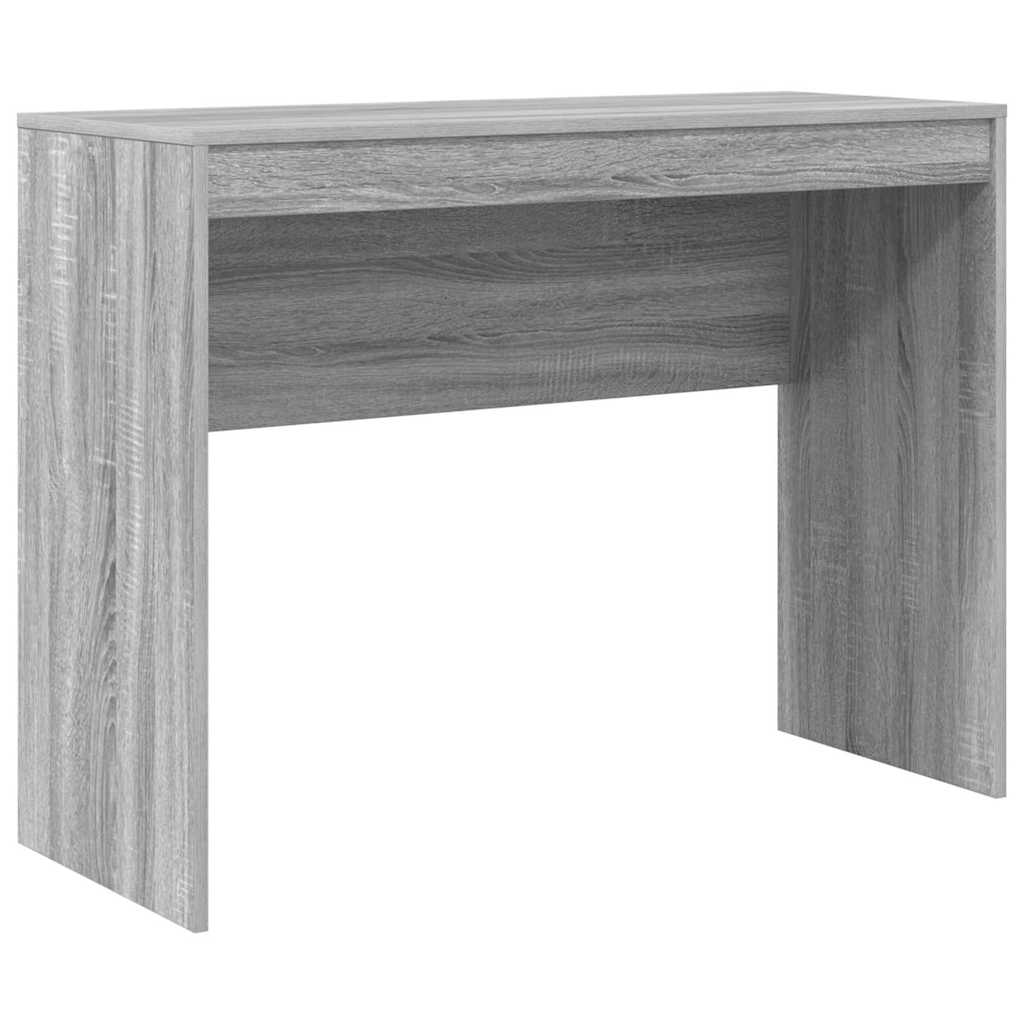 Schreibtisch mit Stauraum 2 pcs Grau Sonoma 100 x 40 x 76 cm
