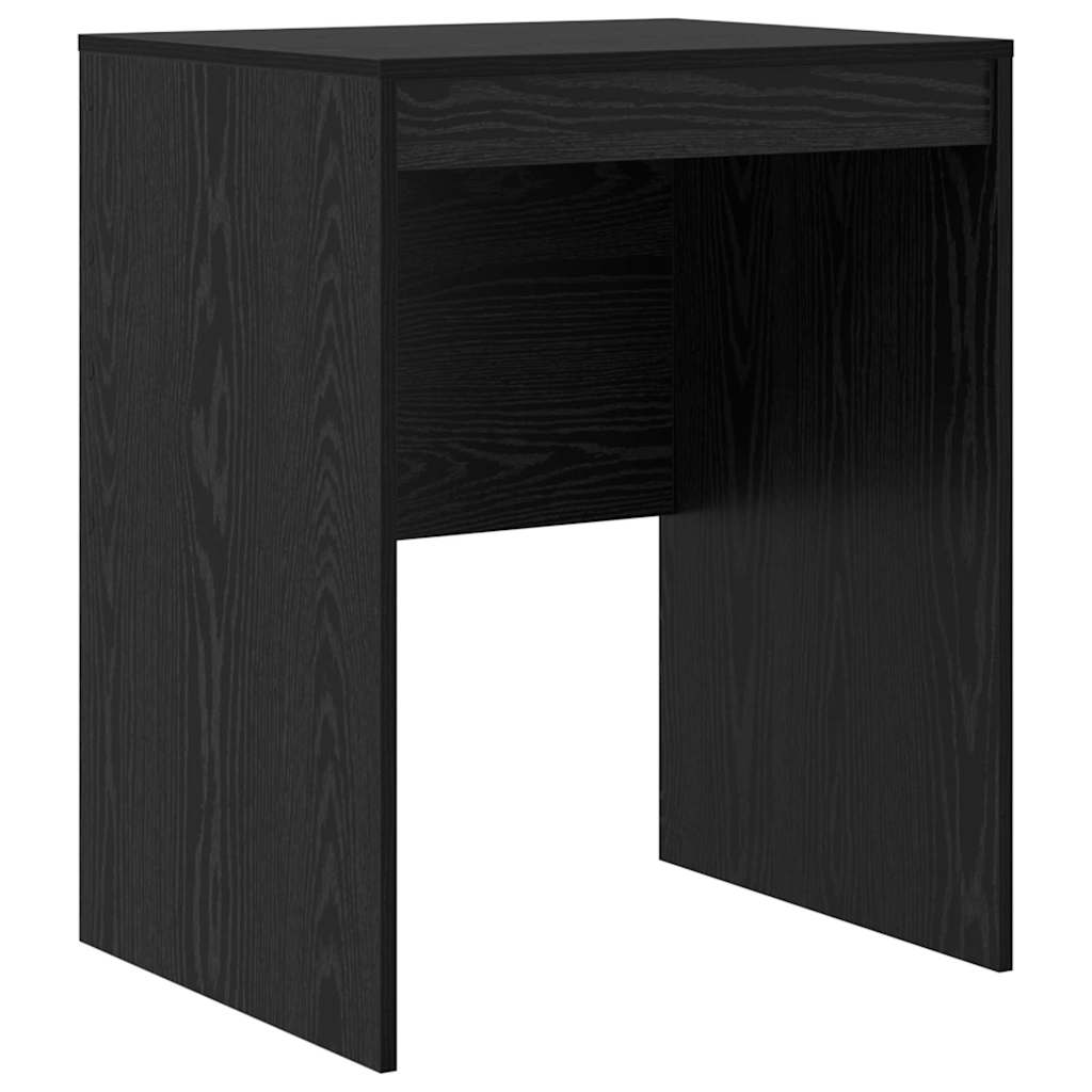Schreibtisch mit Stauraum mit Regal 2 pcs Schwarz Eichen-Optik