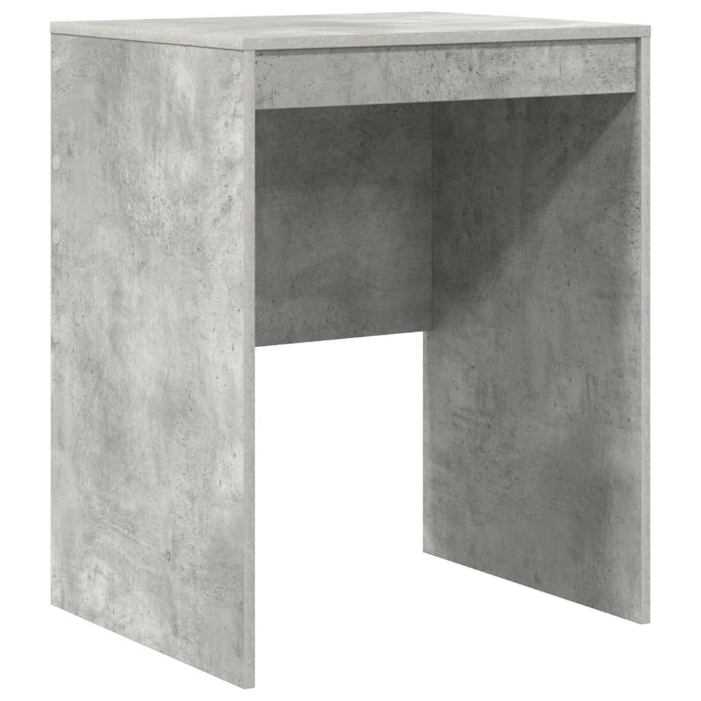 Schreibtisch mit Stauraum 2 pcs Beton Grau 60 x 50 x 76 cm