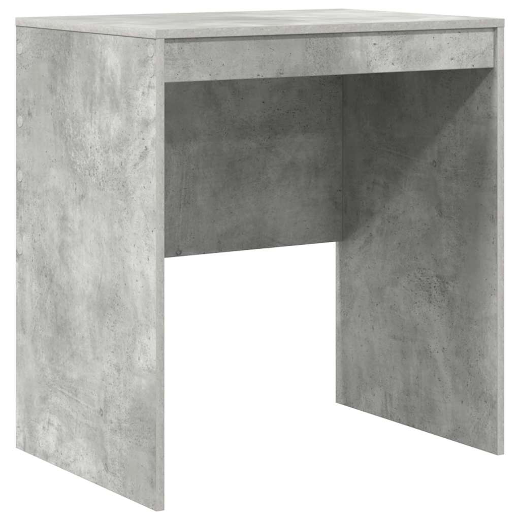 Schreibtisch mit Stauraum 2 pcs Beton Grau 70 x 50 x 76 cm