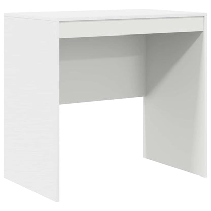 Schreibtisch mit Stauraum mit Regal 2 pcs Weiß 80 x 50 x 76 cm