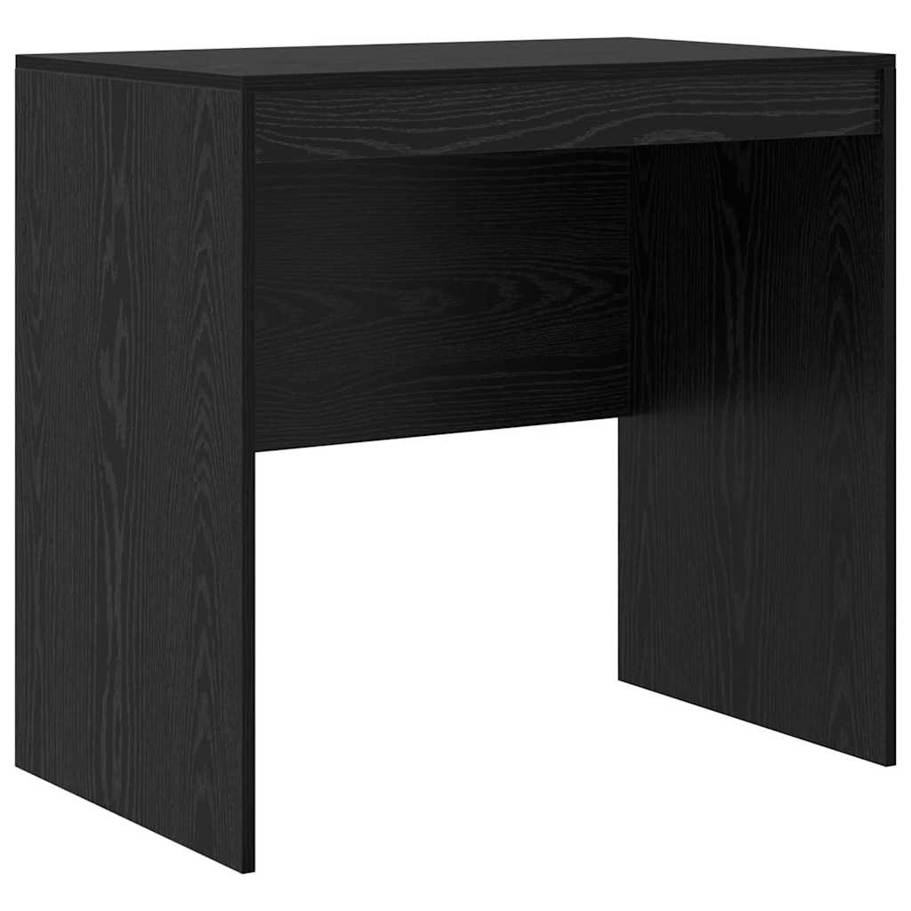 Schreibtisch mit Stauraum mit Regal 2 pcs Schwarz Eichen-Optik