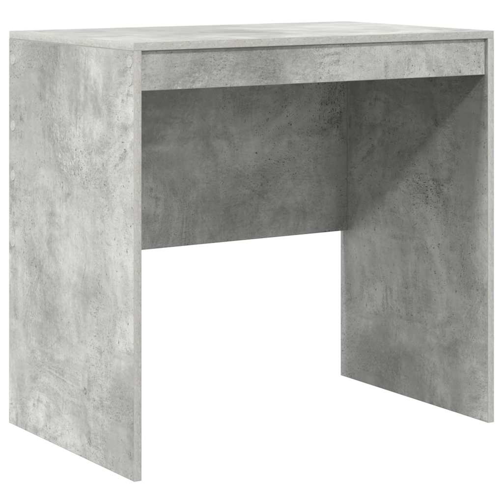 Schreibtisch mit Stauraum 2 pcs Beton Grau 80 x 50 x 76 cm