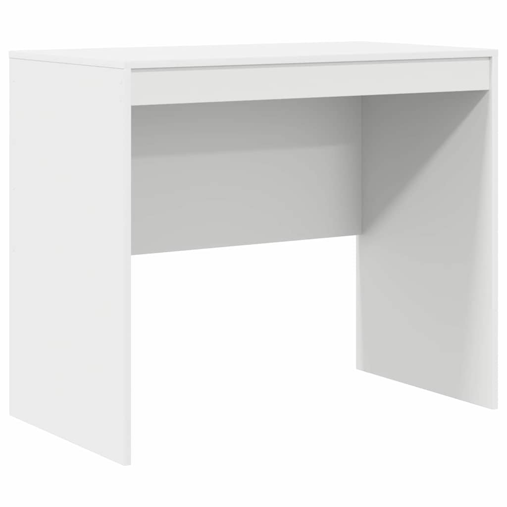 Schreibtisch mit Stauraum mit Regal 2 pcs Weiß 90 x 50 x 76 cm